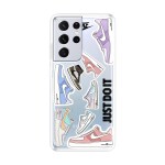 Emble Just Do It Designer Printed Silicone Case For Samsung Galaxy S21 Ultra ( TPU | Soft , Samsung Galaxy S21 Ultra | Multicolor )