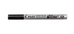 Pilot Super Colour Marker | Fine| Tip Size - 0.7 MM | Marks Permanently on Most Surfaces | Ink Colour - Silver | Pack Of 3