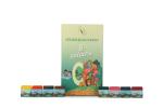 Verdant Choices Block Crayons Clinically tested to be Baby Safe, Food Grade Colours, No Parabens, No Mineral Harmful Chemicals for School, Art works Made of Organic Wax (Set of 8 Colors)