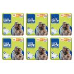 Super Liife Rash Free Premium Adult Diaper Pants for Unisex with Wetness Indicator and Eco-Friendly Disposable Bags - 60 Count (Extra Large) (121-172 cm | 48-68 Inches)