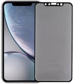 Ragro Matte Black Tempered Glass Guard For Apple Iphone Xr