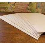 CRAFTWAFT Sunboard Foam Board Sheet for Craft DIY Project Models(Pack of 6)(2MM 12X16INCH) ()