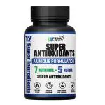 Primal Health Science Super Antioxidant Supplement with 12 Natural & Nutraceutical Ingredients|Advanced Formula for Cellular Health, Immunity| Alpha Lipoic Acid, Amla, Giloy, Green Tea Extract, Ginseng, Curcumin - 90 Veg. Tablets