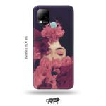 Tweakymod Printed Shy Girl Back Cover For Infinix Hot 10s