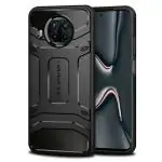 KAPAVER Xiaomi Mi 10I 5G, Xiaomi Mi 10T Lite 5G Black Plastic Shock Absorbent Back Cover 21.9 x 11.4 x 1.5 cm