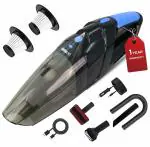 Lyrovo Wired/Wireless Handheld Vacuum Cleaner for Home and car Cordless Strong Suction 7000PA 100W Wet and Dry Use with 2 HEPA Filter