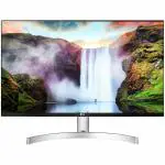 LG 27ML600 Full Hd 27 Inch (69 cm) LCD IPS Panel | Borderless Design | Dual Hdmi & Vga Port |Flicker Free Screen |White| 3 Year Warranty| Computer Monitor