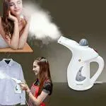 ODD M EVEN 2 in 1 Handheld Garment Steamer For Clothes Portable Fabric Steam Brush, Facial Steamer For Face And Nose Cold And Cough - RZ-608 Steam Vaporizer(multicolour)