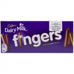 Cadbury Dairy Milk Fingers Chocolate Biscuits, 114 g