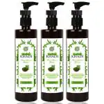 Herbal Khadi Neem Aloevera Natural Herbal Shampoo Anti Dandruff, Anti Fungual, 600 ml