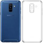 CarryWrap Back Cover for Samsung Galaxy A6 Plus, Samsung Galaxy J8 (Transparent, Camera Bump Protector, Pack of: 1)