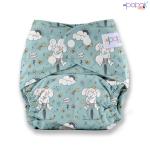 POPOK Reusable Cloth Diaper pack of 1 with 1 insert, Size L (6 months-3yrs)