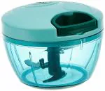 PRATYANG Manual Food Chopper, Compact & Powerful Hand Held Vegetable Chopper (Multicolor)