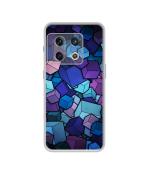 Casotec Color Box Design Printed Silicon Soft TPU Back Case Cover for OnePlus 10 Pro 5G