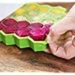 mamasai4ever Flexible Silicone Shape Honeycomb 37 Cavity Ice Cube Mould Tray for Freezer, Chocolate Cake Maker, Ice Trays for Chilled Drinks, Reusable (Multi Color) Incomplete 1. Basic Information