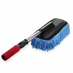 TONY STARK Car Cleaning Accessories | Microfiber | Brushes | Brush | Mop Duster Dry/Wet Home, Kitchen, Office Cleaning Brush with Expandable Handle (Blue)