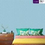 Asian Paints EzyCR8 P&S 3D Wallpapers Seamless Textures - Aqua Blue Sticker