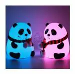 Cute Panda Silicon Lamp USB Rechargeable Night Light with Gesture Control Sensor LED Night Lamp