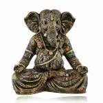 (BECKON VENTURE Handcrafted Lord Ganesh Ji Murti Showpiece For Home decor (BVpranayamganeshbig)