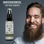 Beard Oil for Growing Beard Faster with Almond & Thyme, 100% NATURAL, Best Beard Growth Oil for Men, Nourishes & Strengthens Uneven Patchy Beard - (50ML) (PACK OF 1)