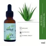 Samazh Organic ALOE VERA Essential Oil, 100% Pure & Natural for Hair, Skin, Face (10 ml) DROPPER