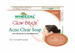 WHEEZAL Glow Bright Acne Clear Soap, 75 g (Pack of 5)