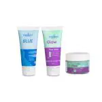 Fabbeu Glow Getter Facewash, 100 Ml With Day Cream, 50 G And Bluelight Protection Cream, 100 G (Combo Of 3)