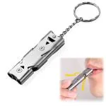 FLYTOP Emergency Whistles Lifeguard Safety Whistle with Keychain, Kids Rescue Signaling Loud Survival Whistle for Outdoor, Hiking, Camping Hunting, Fishing Boating