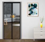 Creative Zone Door Mosquito Net with Full Frame Hook & Loop for Main Doors, Bedroom, Kitchen & Balcony Doors -1PC