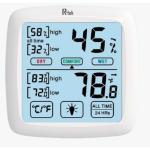 R-TEK Hygrometer Humidity Gauge Indicator Digital Indoor Thermometer Room Temperature and Humidity Monitor