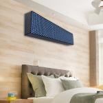 Dream Care 2 ton split ac cover waterproof 1 Pc of Dust Proof Printed ( 23.114 x 105.114 x 29.972)