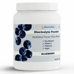 ElectroFizz Instant Hydration Energy Drink for Workout for Men and Women- Electrolyte Powder, Vitamin C, Probiotics - 1 Kg Jar Pack (Blueberry)- 100 servings