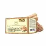 Khadi Natural Sandalwood Soap Value Pack Of 5 Soaps - 625 Gm