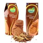 Smile All Ashwagandha Cookies, made up of antioxidant rich Himalayan Herbs-Ultimate Deal-300g (150g x 2)
