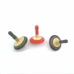 Channapatna Toys Wooden Spinning Tops Toys for Kids (3 Years+) - Set of 3 pcs - Curiosity & Fine Motor Skills | Pambaram | Bongaram | Lattu