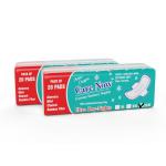Care Now Cottony Soft Super Long Sanitary Pad With Wing XXXL Pack of 40 Pads