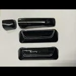 AUTOCARMART Handle Covers Black Color Compatible for Thar 2021 22 Set of 4