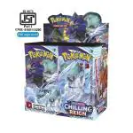 Pokemon Sword & Shield 36 Booster Chilling Reign Trading Card Game For Kid's Adult