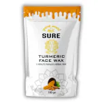 Kudarati Anmol SURE Herbal 5 Minute Turmeric Face Hair Removal Powder,Painless & Instant Hair Removal Powder for Women, All Skin Types, 100 gms