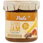 Voila Fig & Orange Mixed Fruit Jam With Anise 180gm | No Artificial Preservatives, Color or Chemical, Taste of Portugal | 100% Natural & Hand Picked Fruit