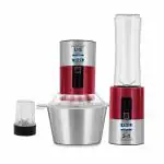 KENT 16028 3-in-1 Mini Blender & Food Chopper 300W | 3 Operational Modes | Chop Vegetables