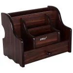 Abaj Wooden Pen Stand With Drawer