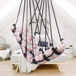 Faburaa exotica Premium Swings for Adults, Swing For balcony Wt capacity 150 KG (Red Design)