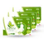 Carefin Ultra Thin Sanitary Napkins For Women|Combo Of 3|Contains 42 Pads XXL(330mm) Rash Free|Heavy Flow&Leakage Protection|Soft&Dry Pads