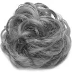 CAMOLA DEVA FANCY HAIR RUBBER RUFFEL BLACK COLOR