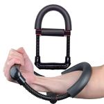 Shopimoz Adjustable Wrist & Hand Grip Exercise Equipment Forearm & Strength Training Hand Grip/Fitness Grip (Black)