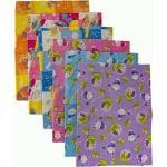 Sleeping Mat Reusable Plastic,Cotton Sheet (Muticolor)