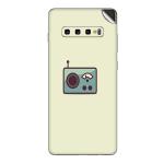 GADGETSWRAP Printed Vinyl Skin Sticker for Samsung Galaxy S10 Plus - Radio Minimalism