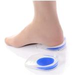 GEETA Gel Heel cups Silicon Heel Pad for Heel Ankle Pain, Heel Spur Shoe Support Pad for Men and Women Shock Cushion Pad for Heels Cushion Heel