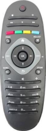 Xpecial Remote Controller for Philips TV (Black)
